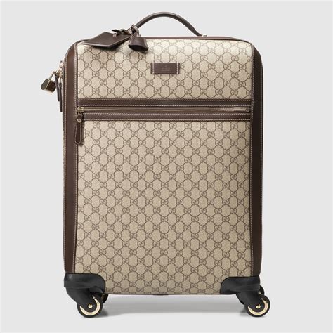 gucci set of suitcases|Gucci suitcase with wheels.